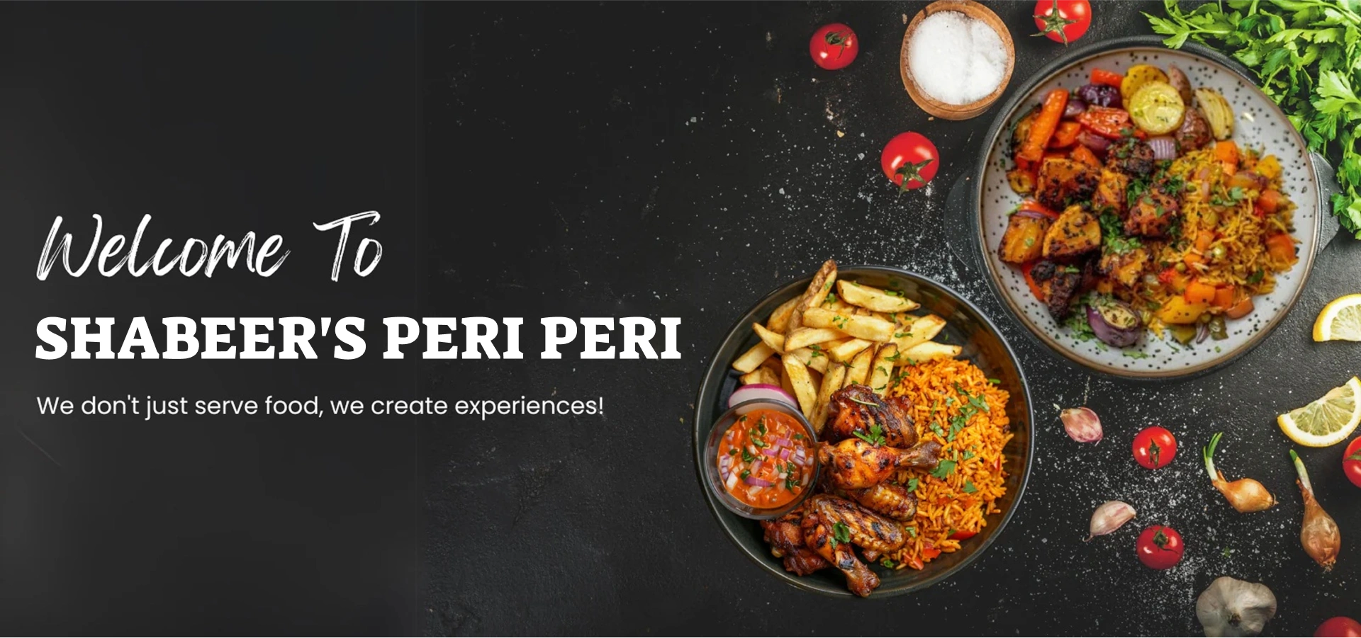 Shabeer's Peri Peri Branding with Logo